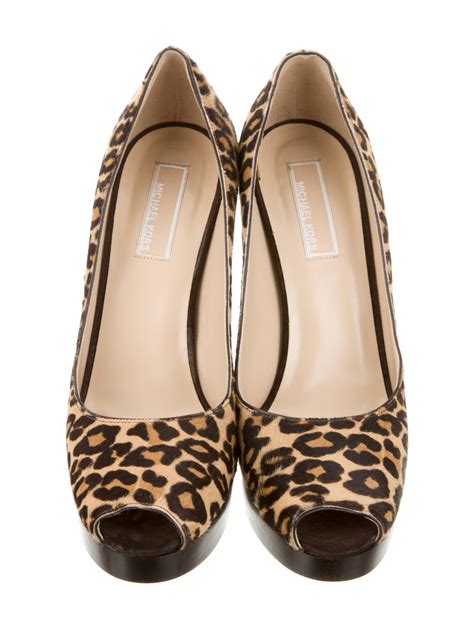 michael kors leopard print shoes.